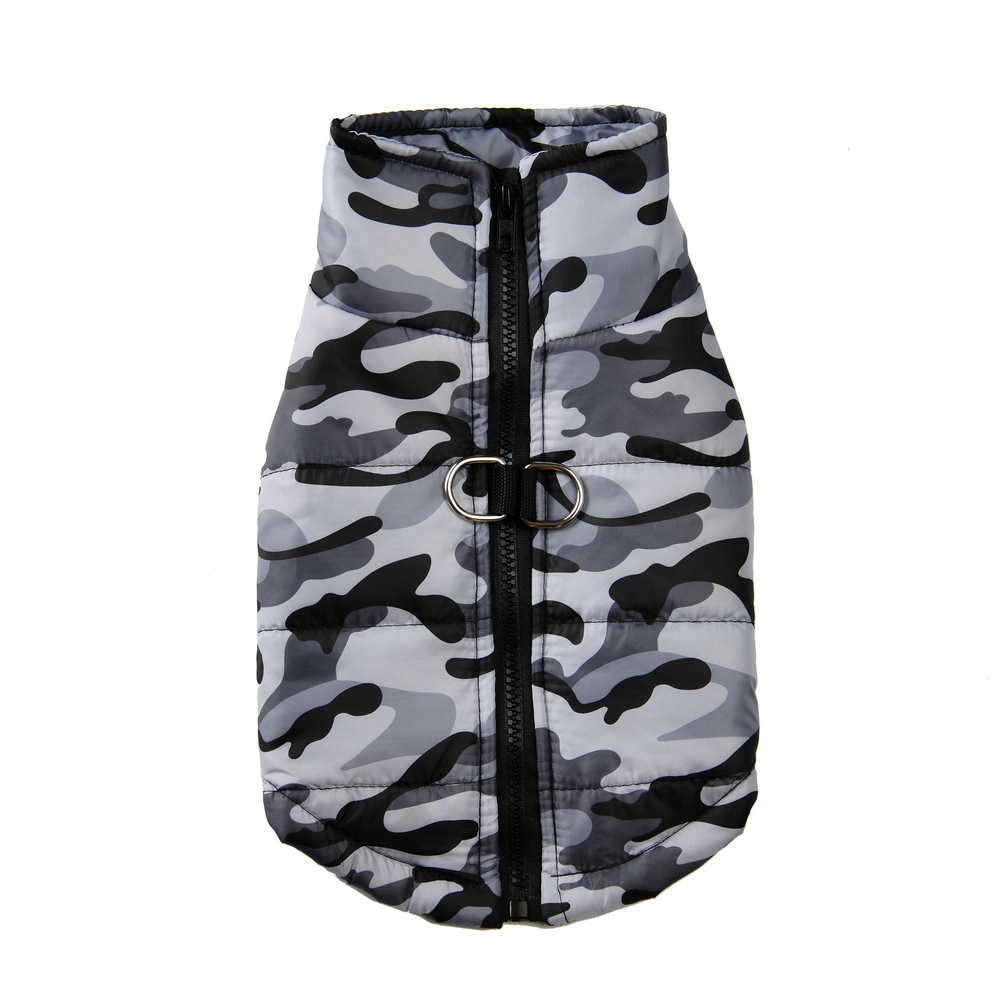 Pet Camouflage Winter Thickened Hood - Image 5
