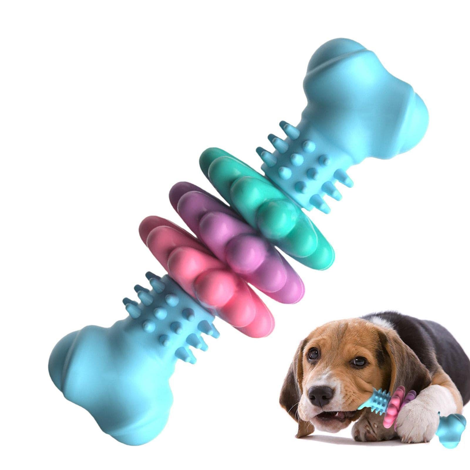 Indestructible TPR Bone Chewing Dog Toy - Image 7