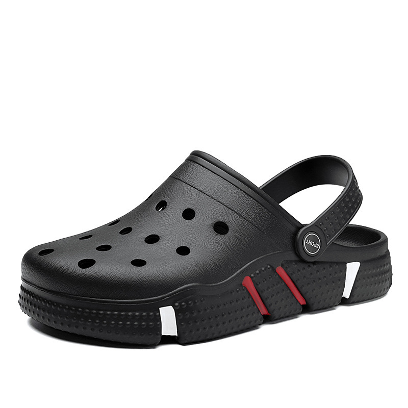 Summer Men Hole Shoes Sandals - Image 5