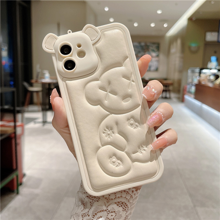 Silicone Cute Bear Phone Case - Image 6