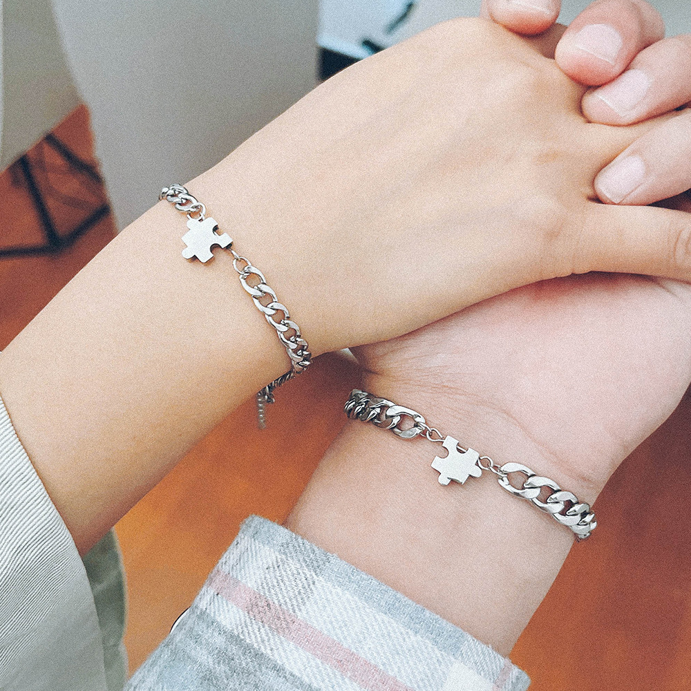 Titanium Jewelry Bracelet Set For Men
