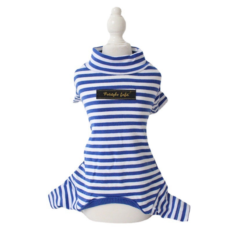 Cotton Eight-Color Striped Pet Leggings - Image 4
