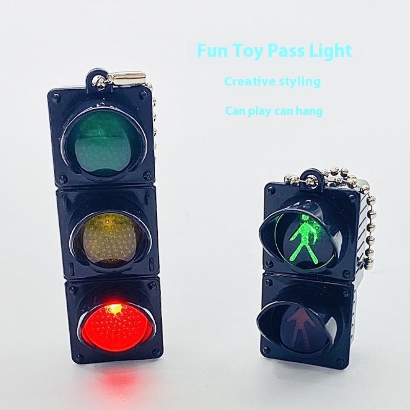Mini Traffic Lights Keychain - Image 2