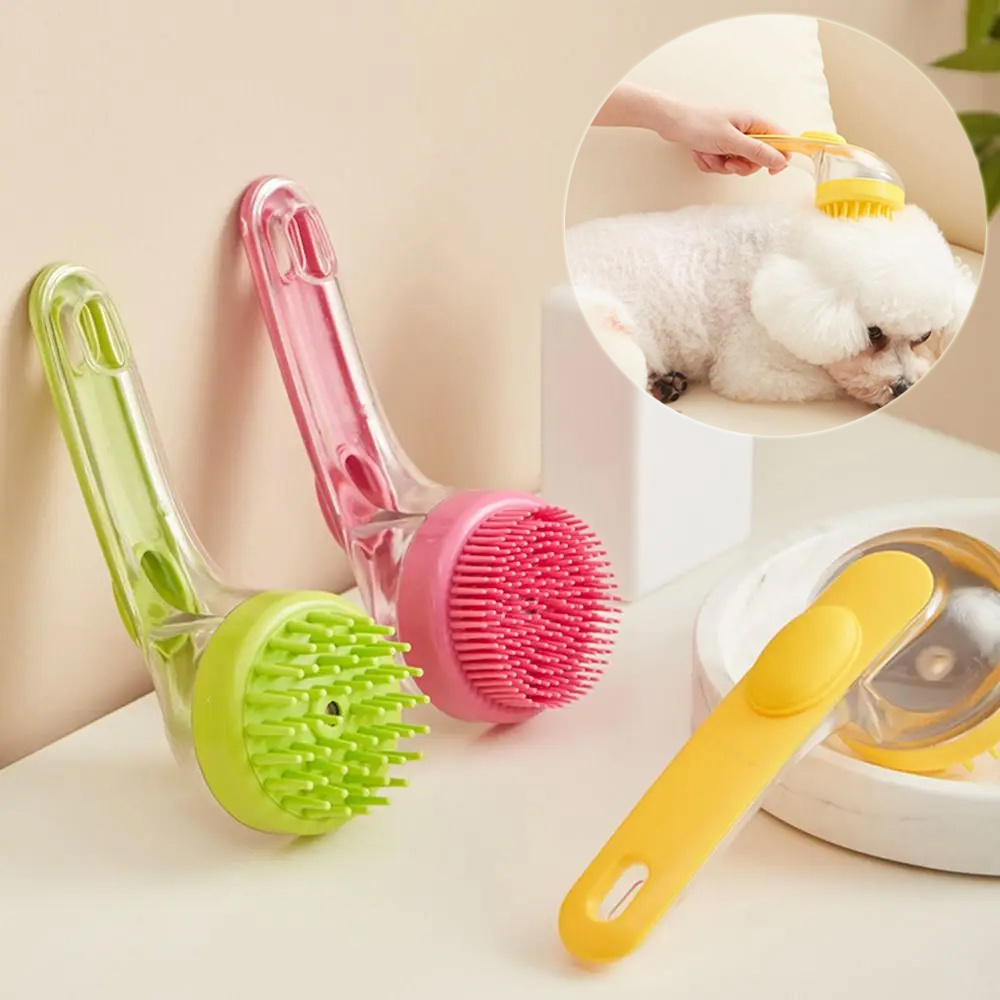 Long Handle Pet Bath Shower Brush