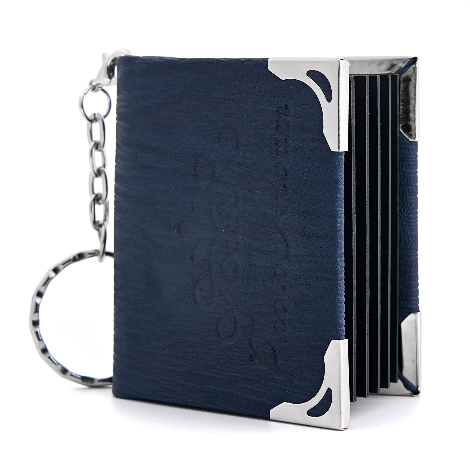 Mini Leather Photo Keychain Pendant - Image 5