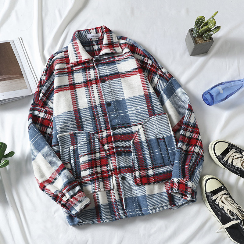 Autumn Brushed Plaid Shirt