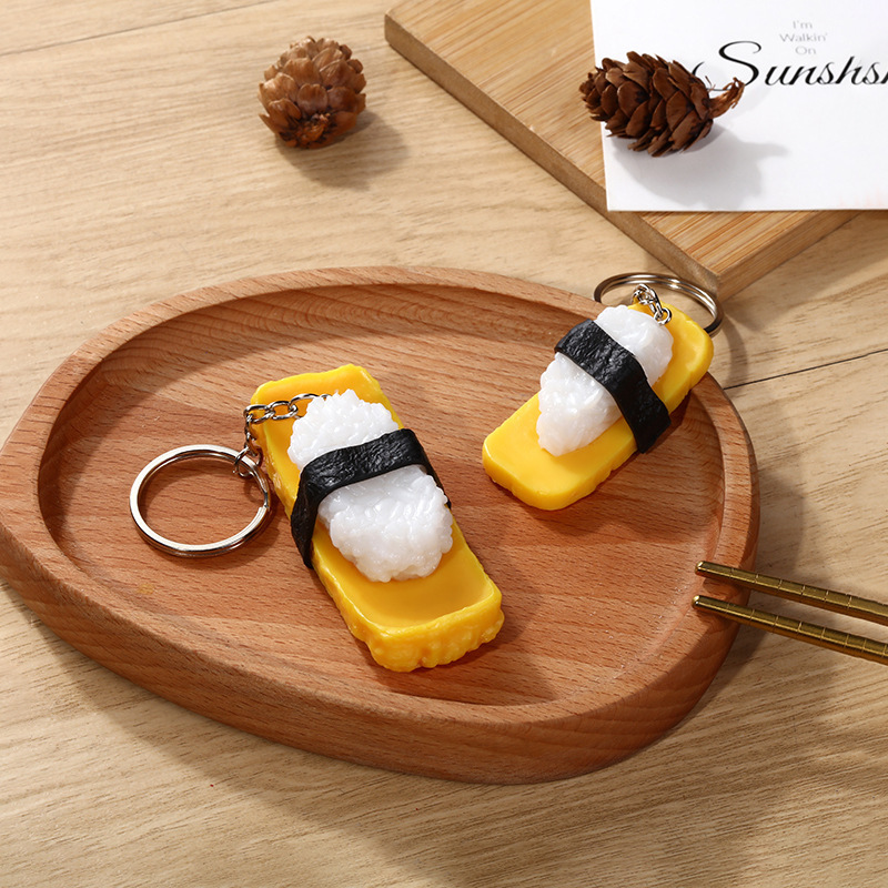 PVC Simulation Japanese Sushi Keychain - Image 4
