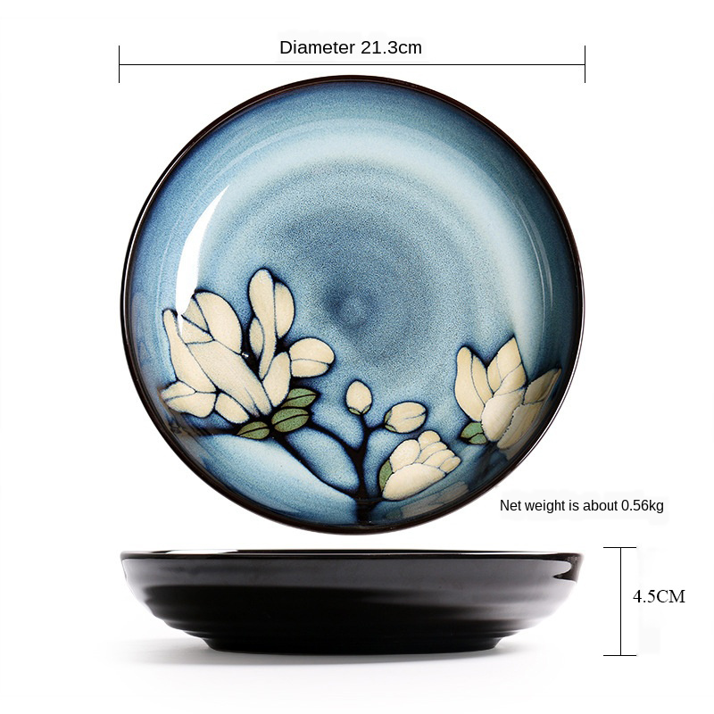 Creative Underglaze Color Hand-painted Bowls And Plate - Image 8