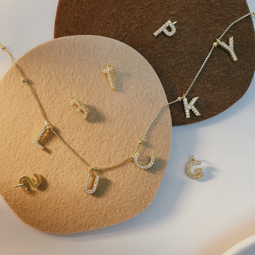DIY Fashion Simple Zircon Necklace - Image 10