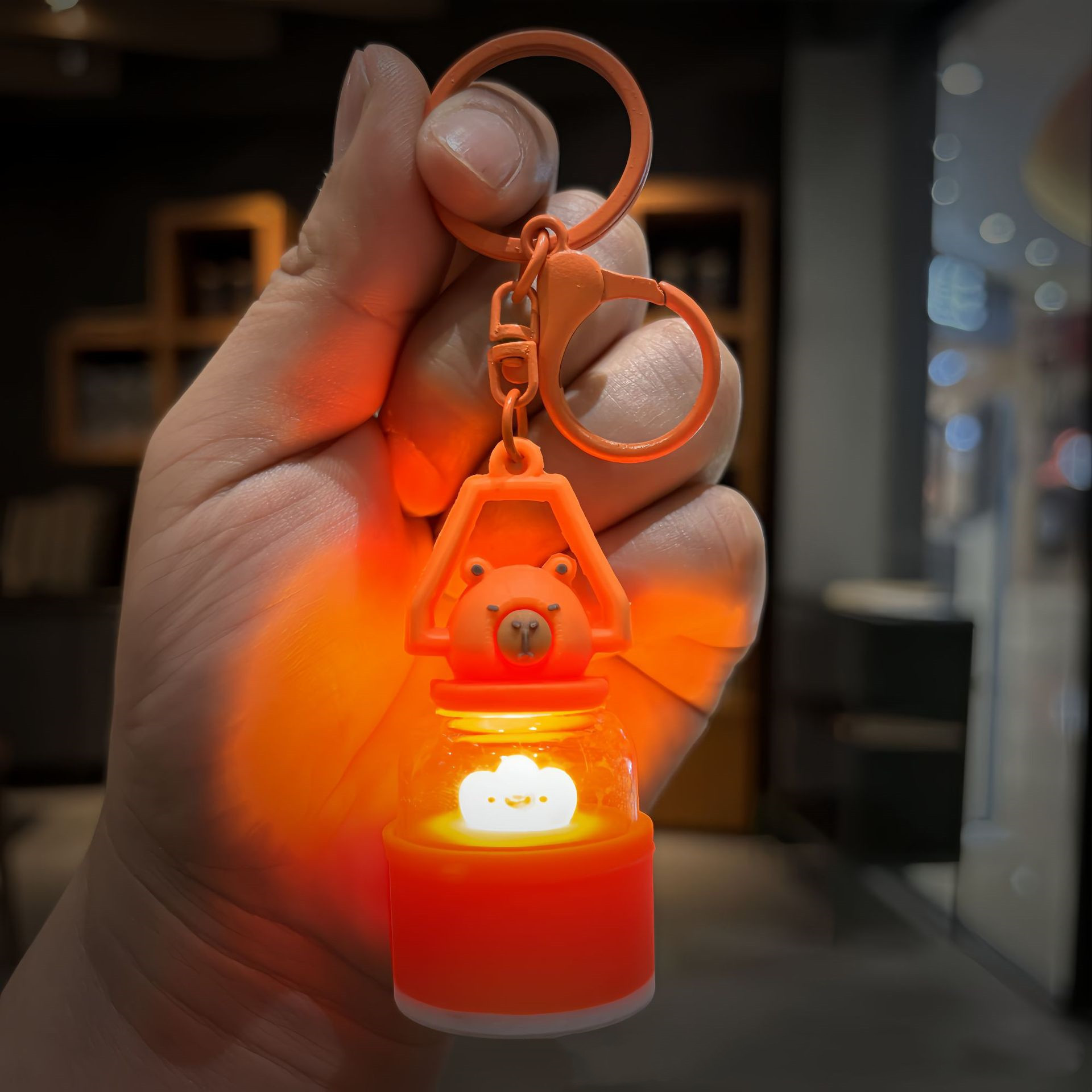 Creative Capabala Night Lamp Keychain - Image 6