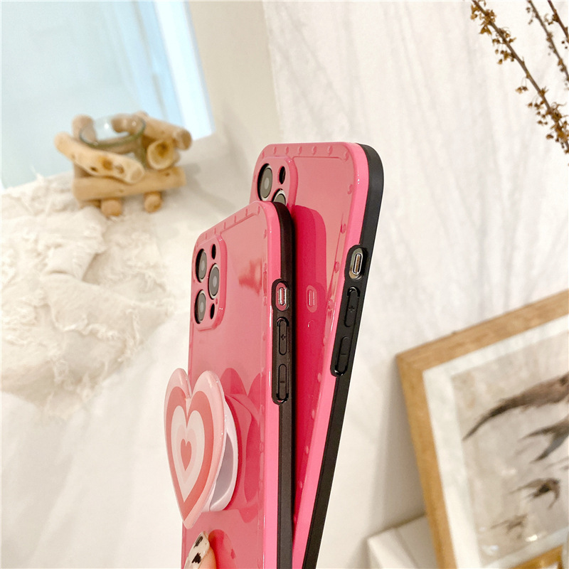 Polka Dot Love Bracket Phone Case - Image 7