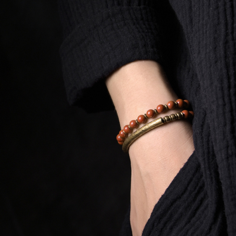 Retro Ethnic Layered Bracelet For Men