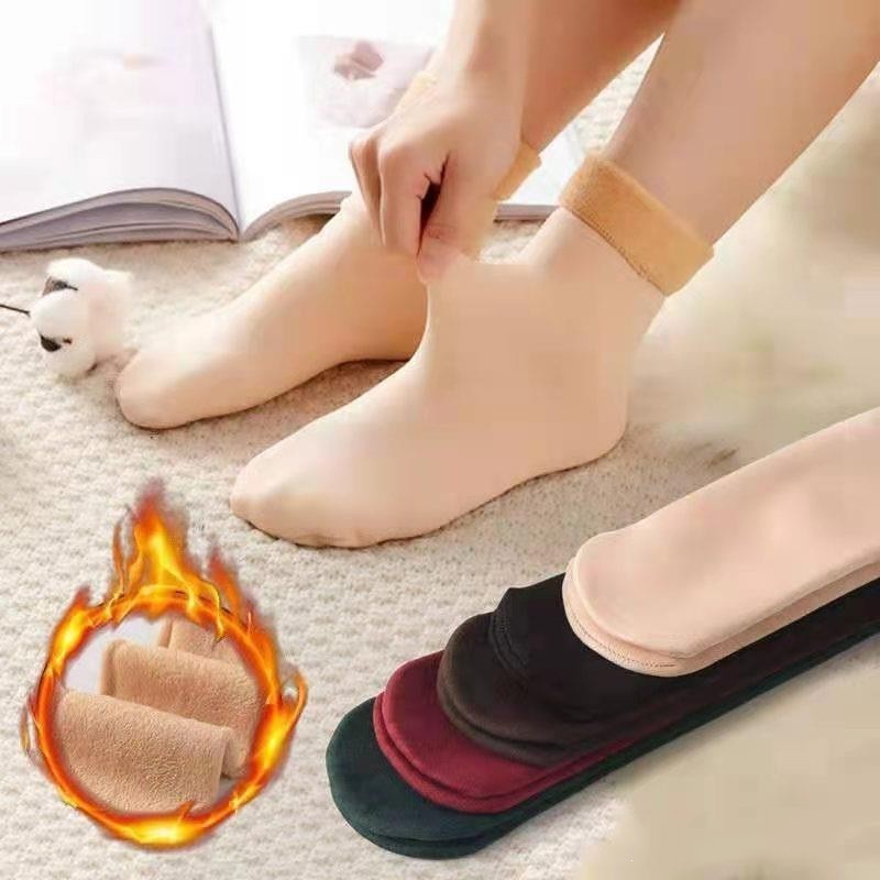Velvet Cold Protection Self-Heating Socks - Image 7