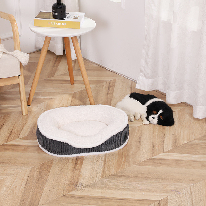 Cute Soft Detachable Pet Plush Bed - Image 5