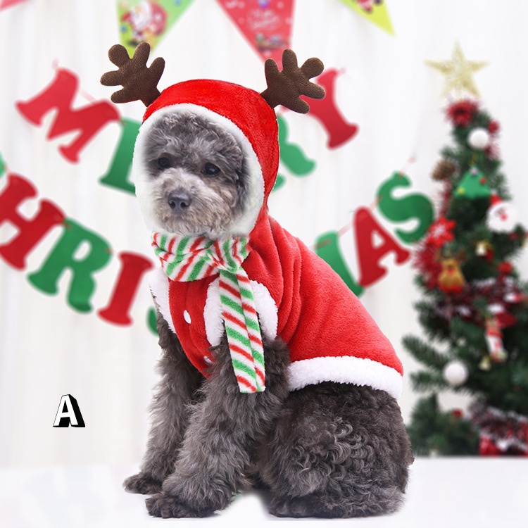 Christmas Pet Cat Cotton Clothes - Image 8