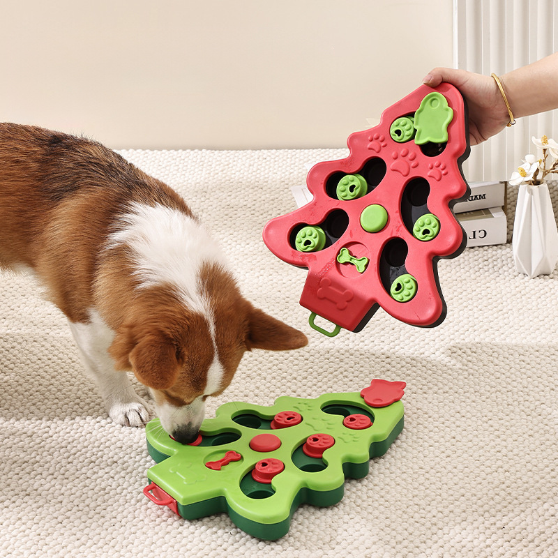 Interactive Dog Slow Food Bowl Puzzle Toy