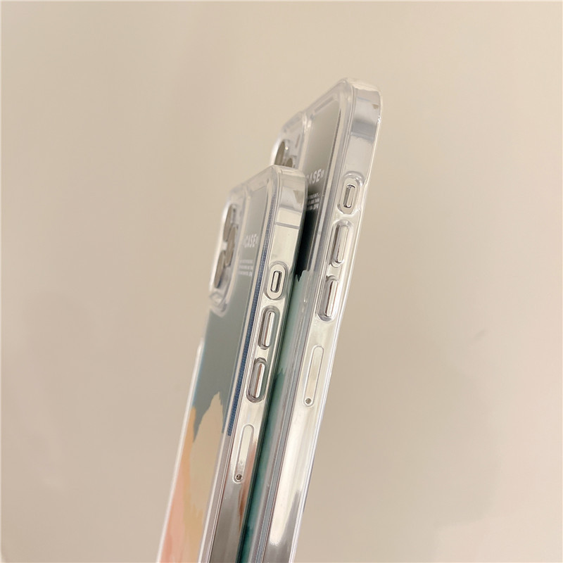 Gradient Cloud Print Phone Case - Image 4