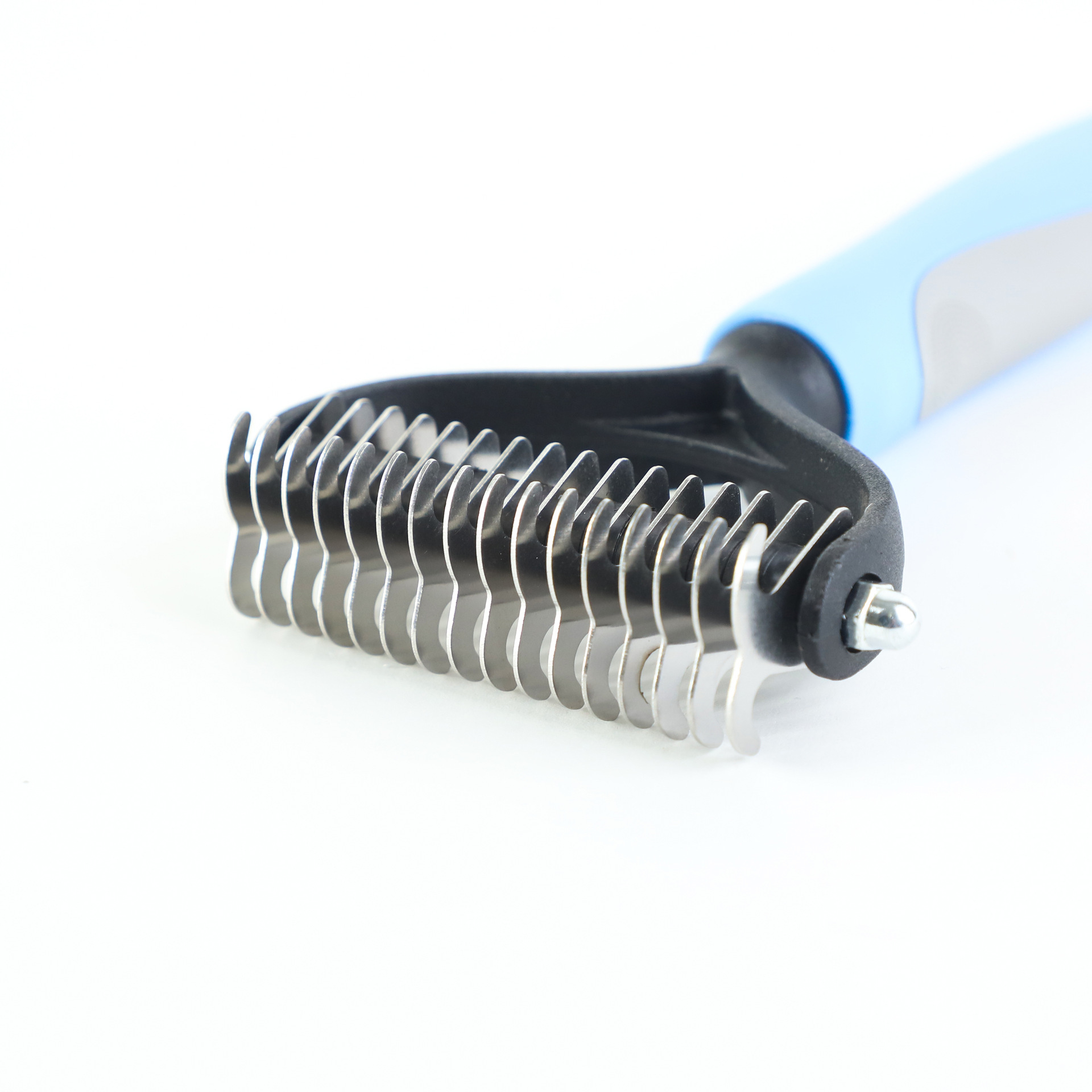 Stainless Double-Sided Dematting Hair Comb - Image 8