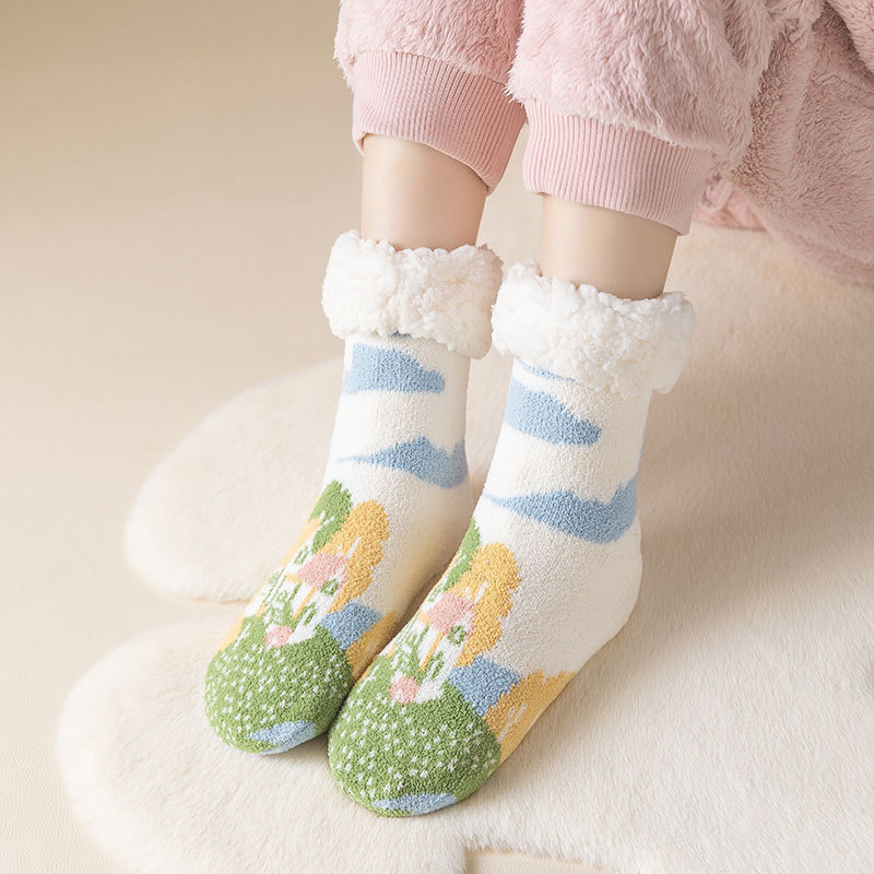 Winter Thicken Thermal Cashmere Socks for Women - Image 6
