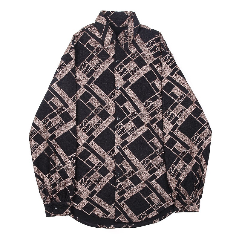 Trendy Gold 3D Long Sleeve Shirt - Image 3