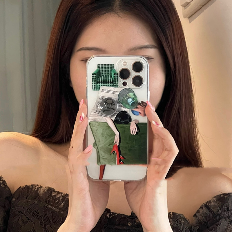 Anti Drop Illustration Phone Case