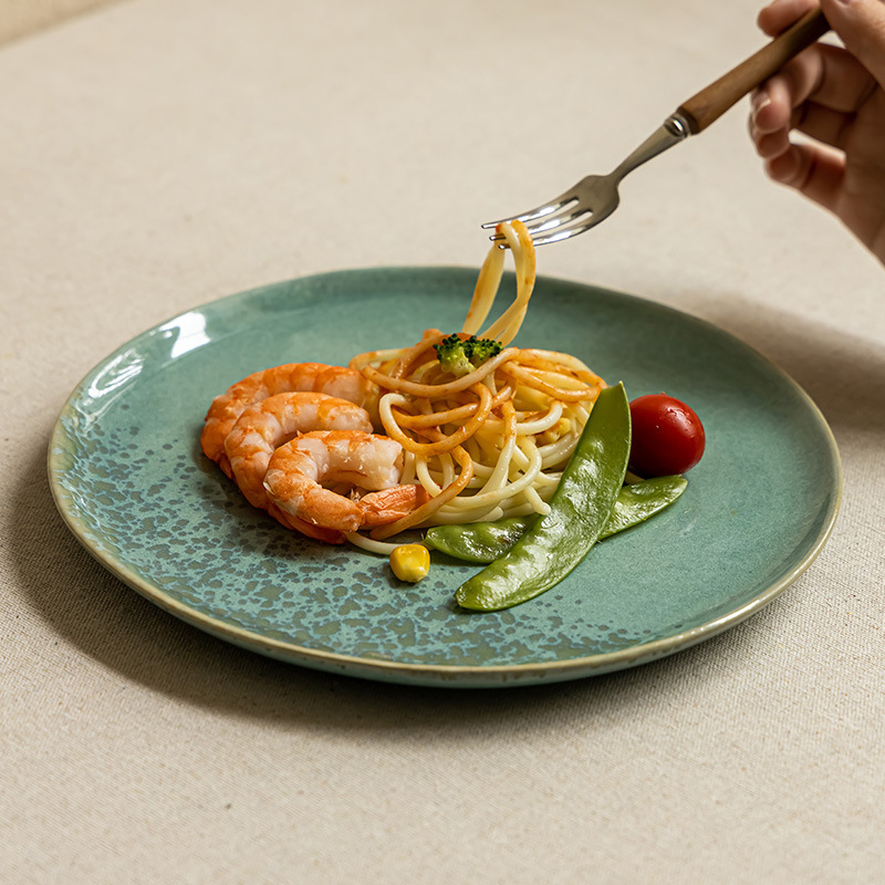 Household Ceramic Minimalist Style Plates