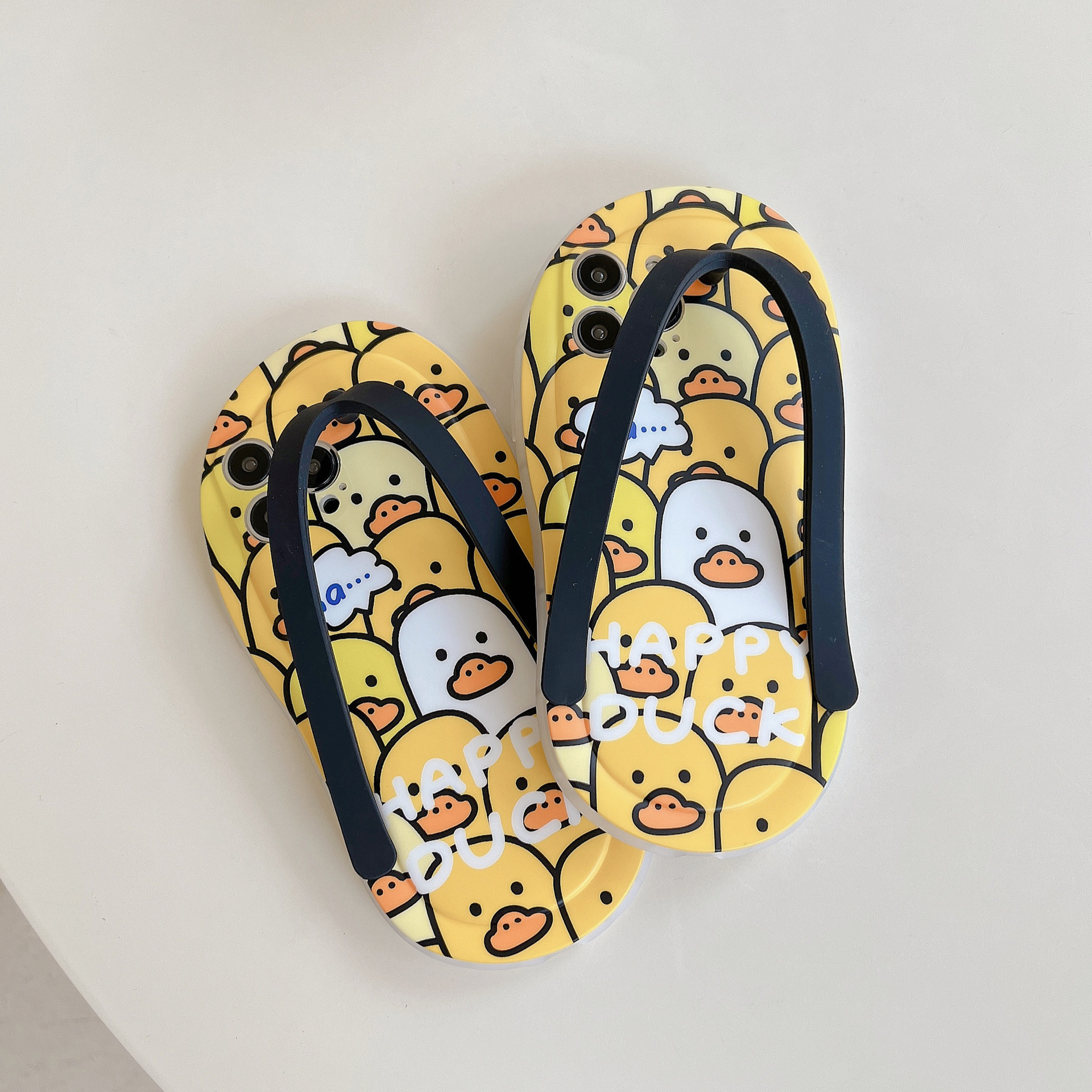 Little Yellow Duck Slipper Phone Case - Image 4
