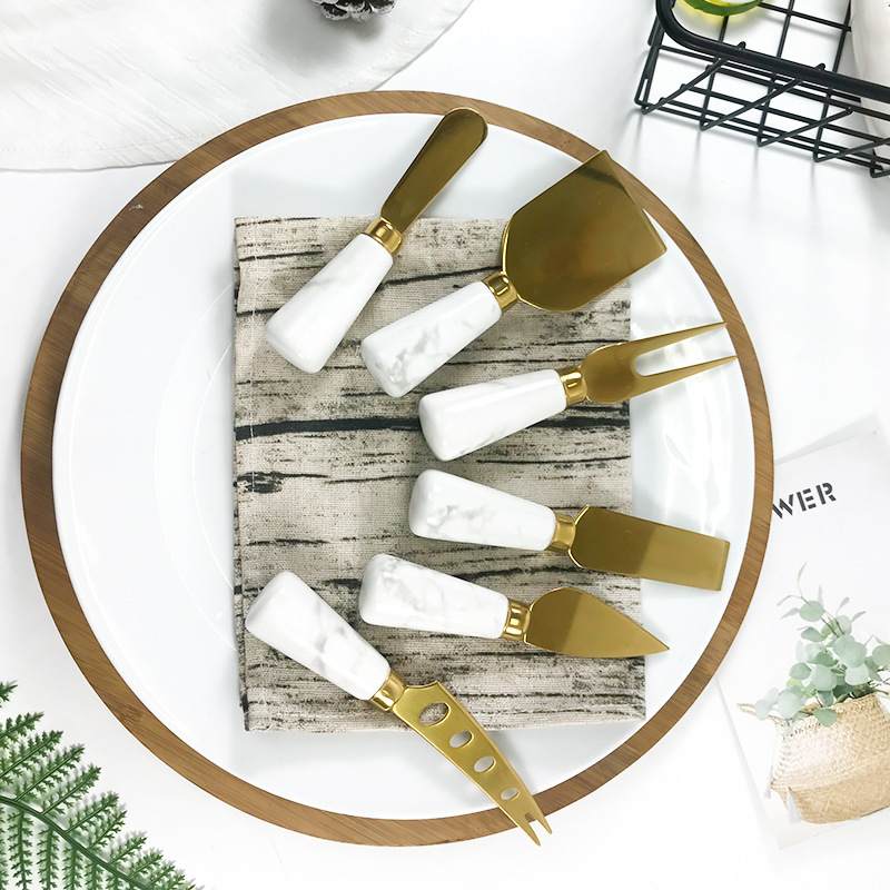 Creative 6-Pc Stainless Steel Spatula Fork Shovel Cutlery - Image 6