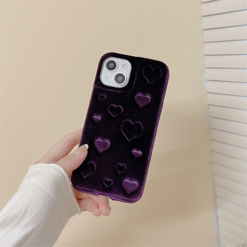 Plush Full Screen Love Phone Case - Image 6