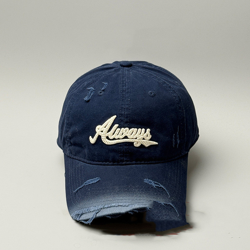 Retro Worn Washed-out Sun Hat - Image 4