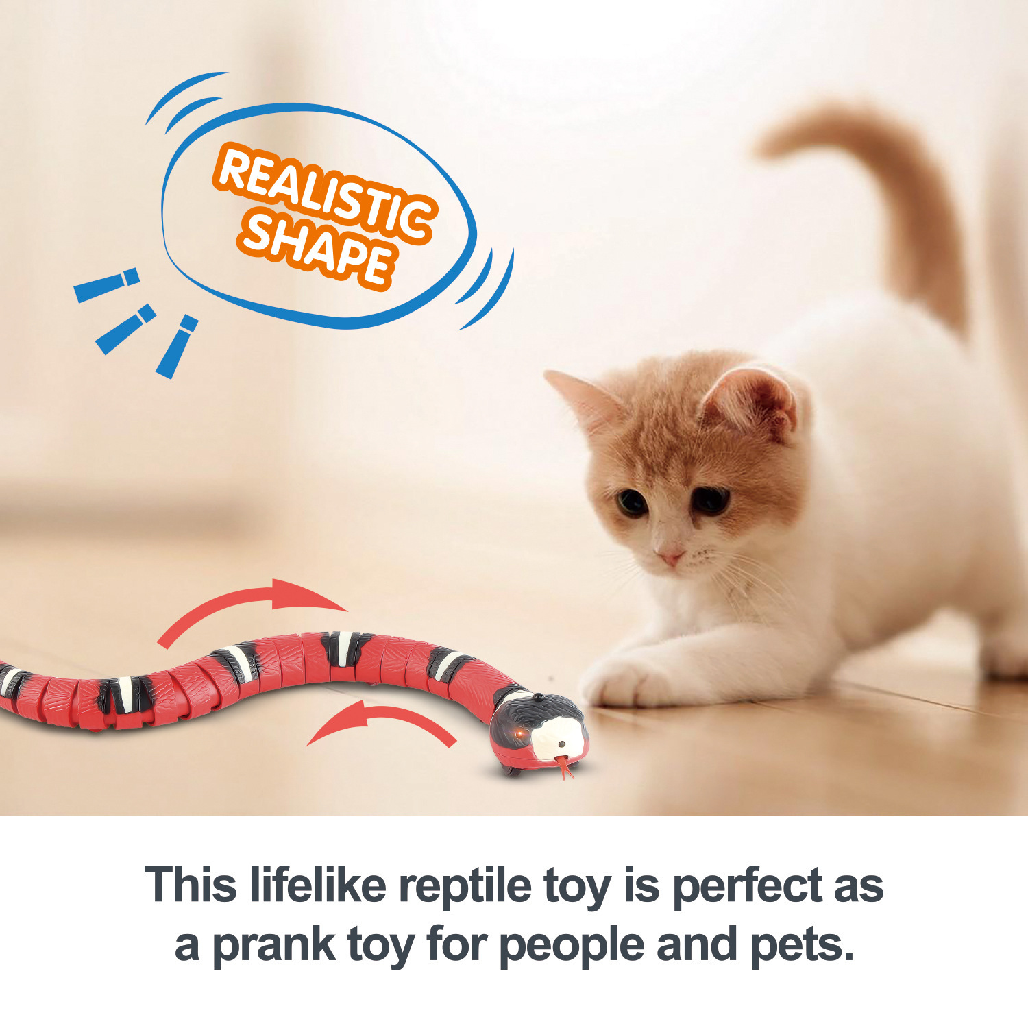 Smart Automatic Eletronic Snake Teasering Toy - Image 6