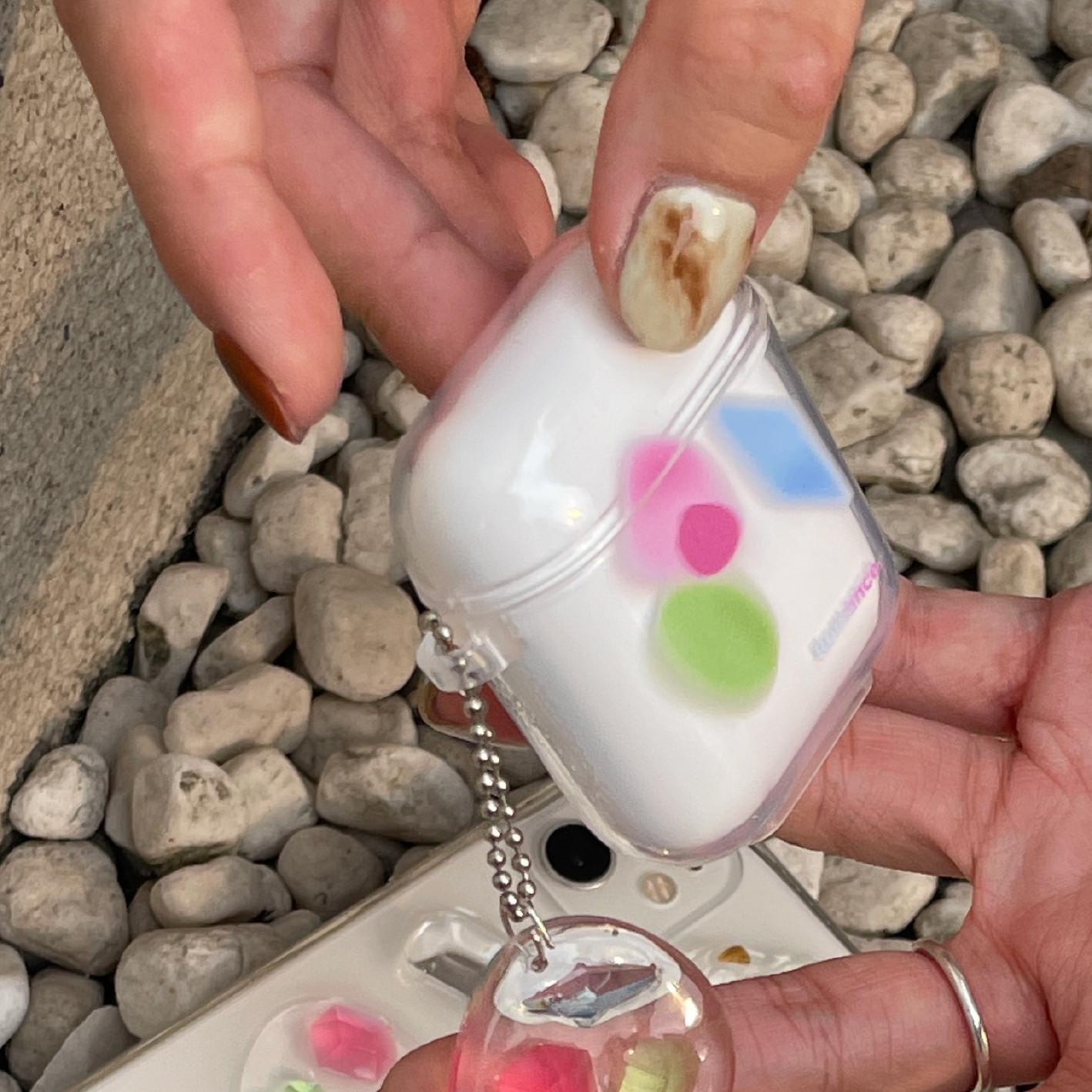 Silicone Sugar Cube AirPods Earphone Case