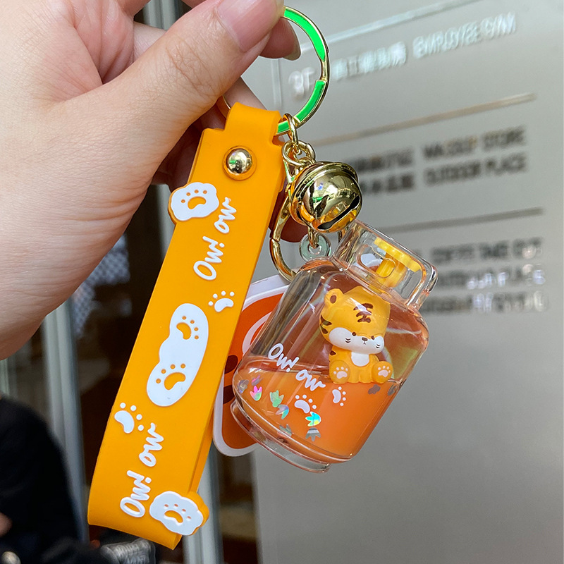Soft Cute Refueling TankTiger Keychain - Image 3