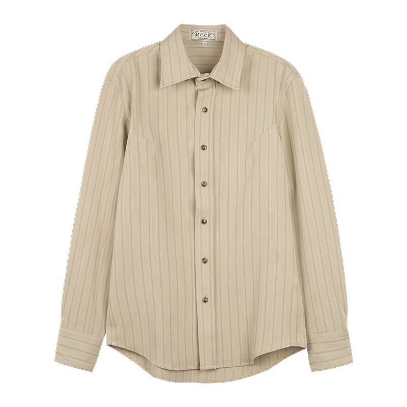 Vintage Striped Shirt - Image 5