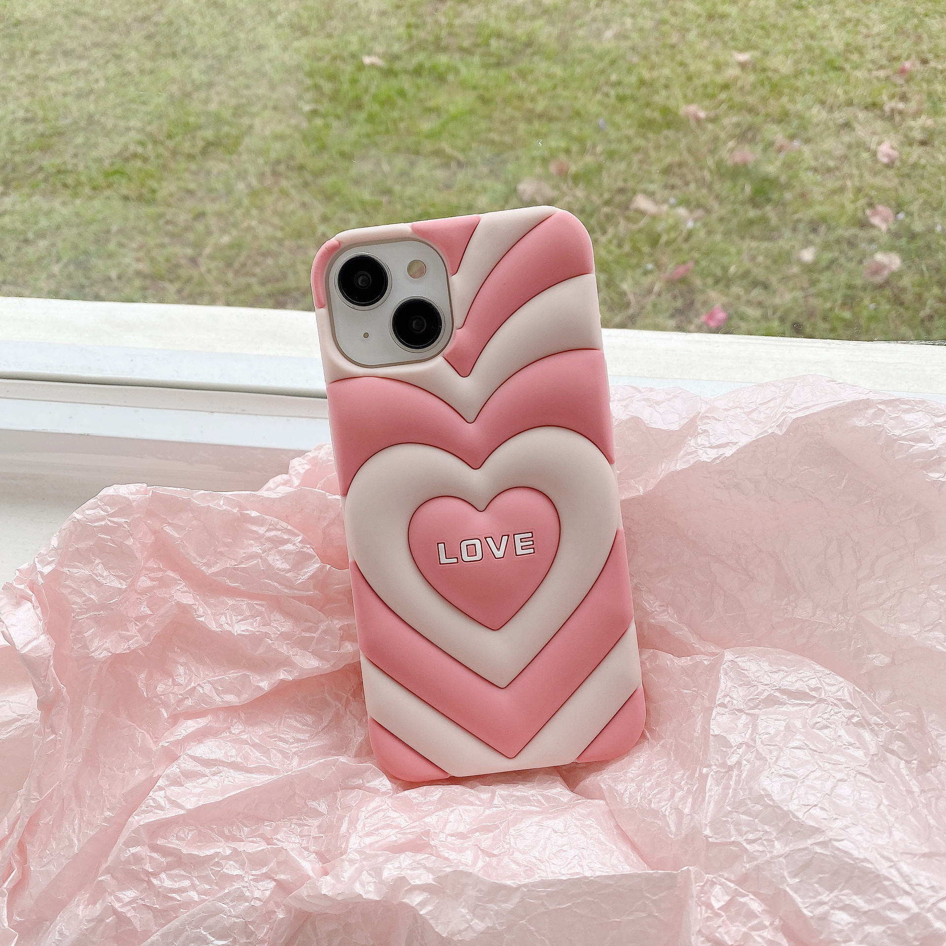 Silicone 3D Love Cute Phone Case - Image 10