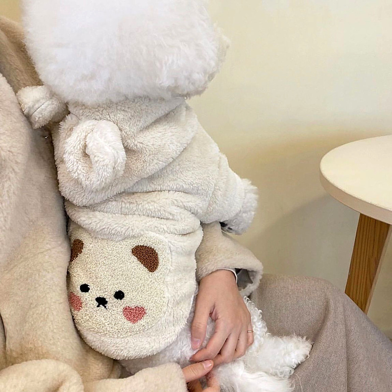 Fashionable Costume High Collar Pet Sweater - Image 3