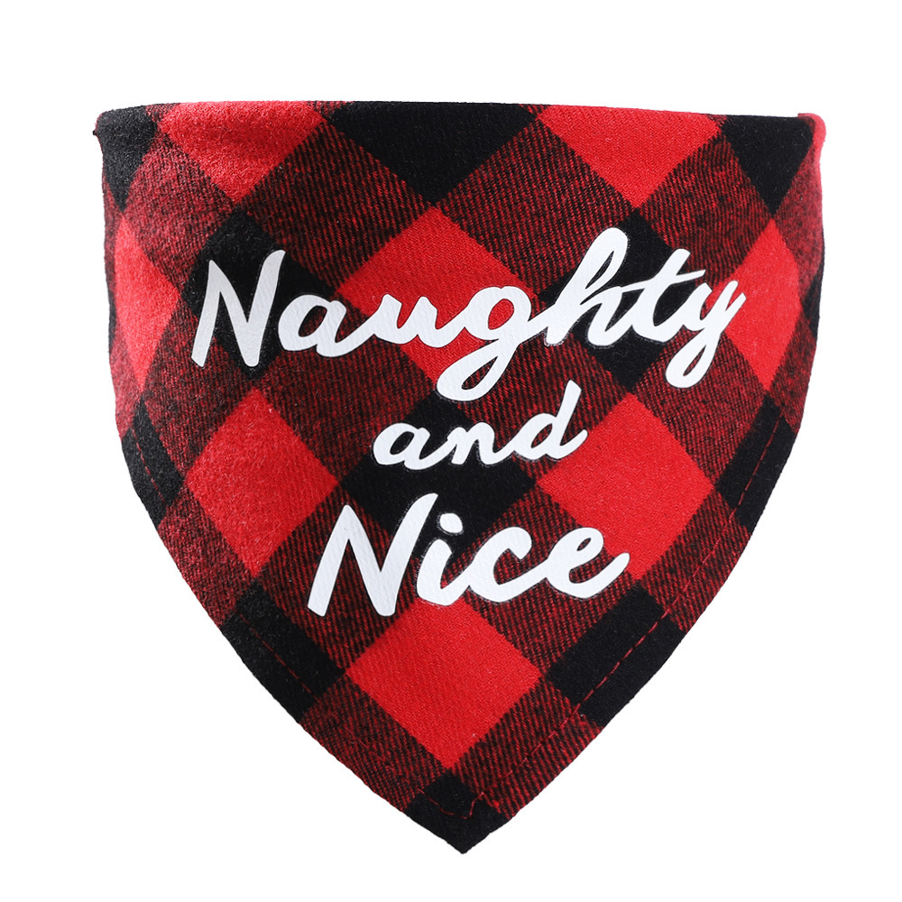 DIY Dog Triangle Christmas Pet Saliva Towel - Image 4