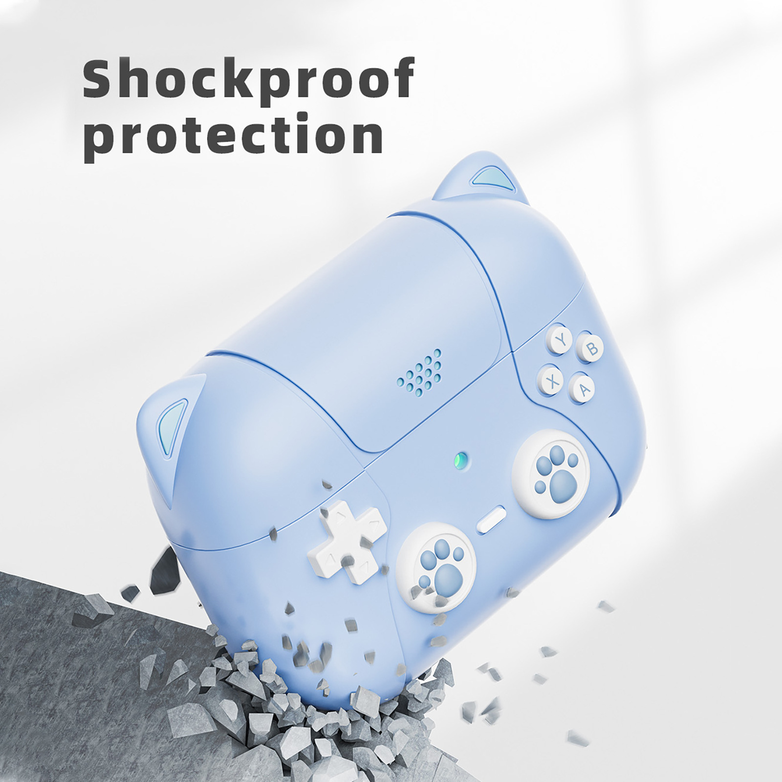 Cute Silicone Game RC Earphone Protective Case