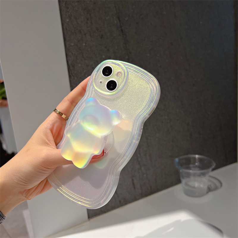 Premium Bear Holder Phone Case - Image 2