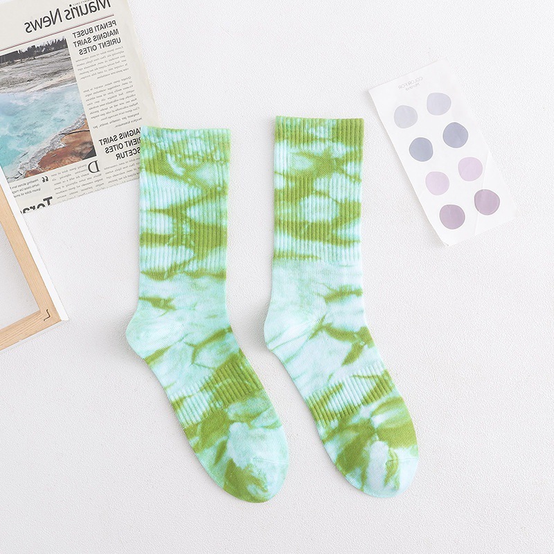 Trendy Tie Dye Socks For Women - Image 8