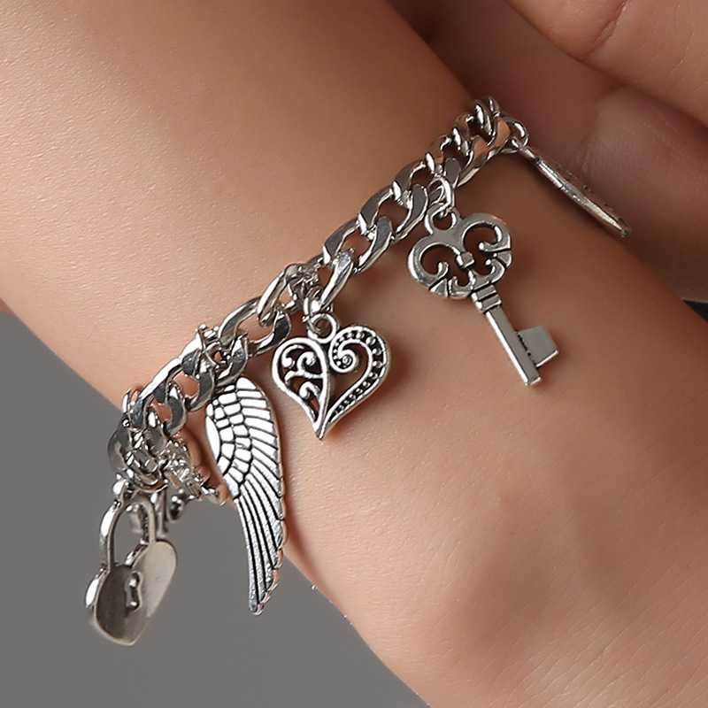 Creative Multi SIGN Alloy Fashion Bracelet