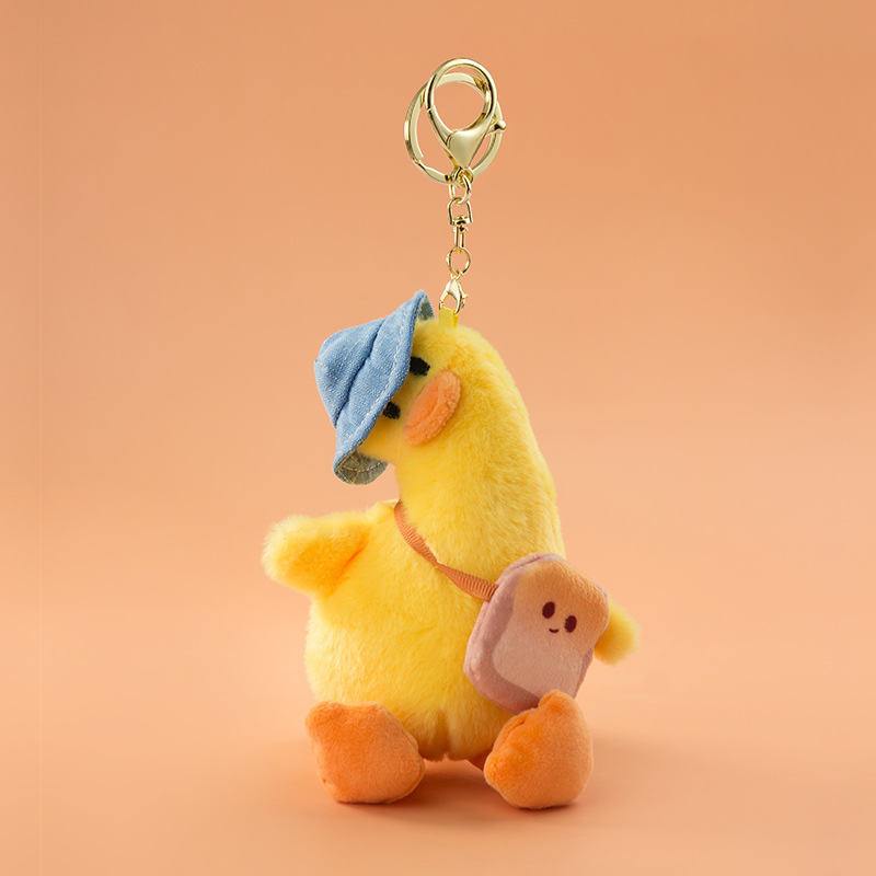 Creative Plush Duck Doll Keychain