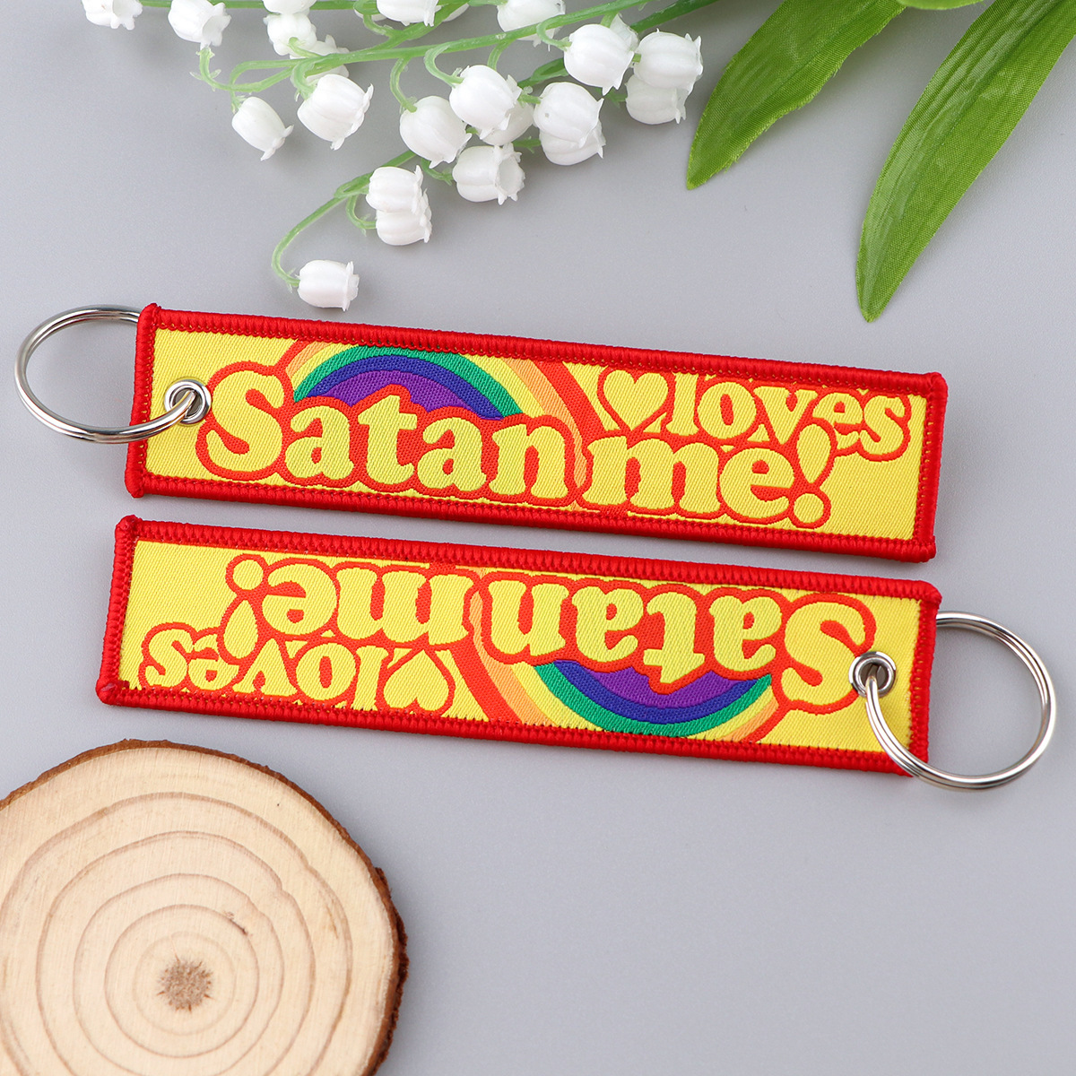Cute Certificate Lanyard Ornaments Keychain