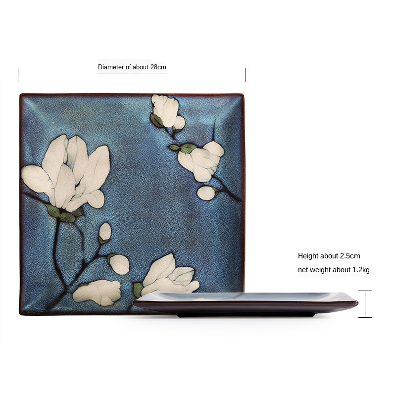 Creative Underglaze Color Hand-painted Bowls And Plate - Image 2