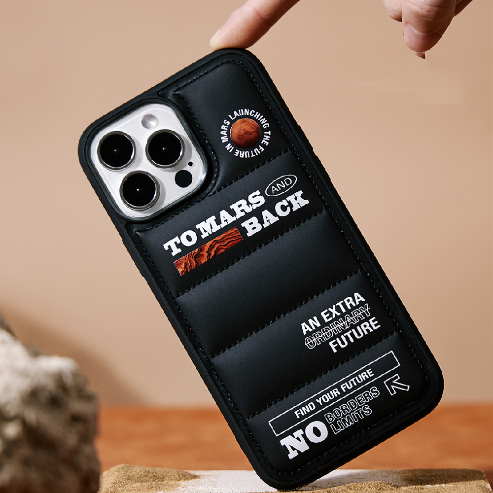 Fashion Personality Down Phone Case