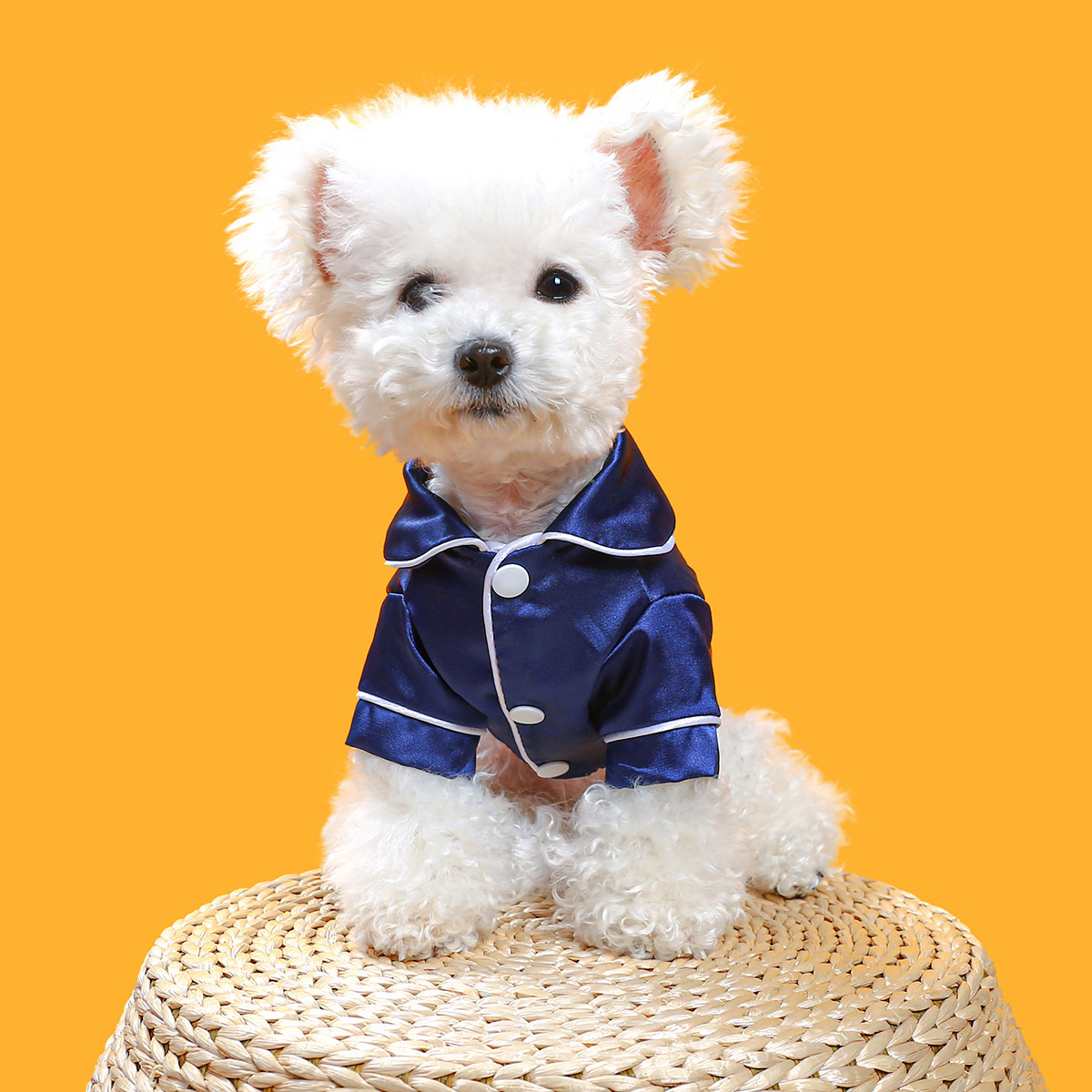 Comfortable Silk Pet Clothing Pajamas - Image 9