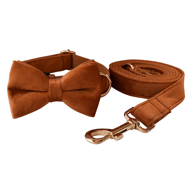 Ancient Pottery Velvet Leash Collar - Image 4