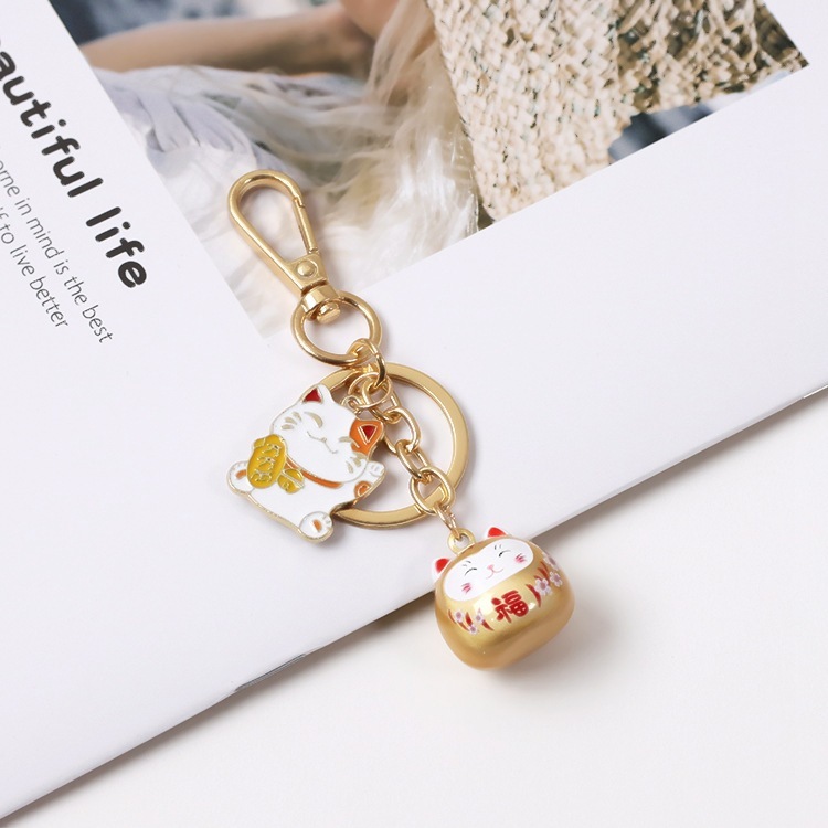 Lucky Laser Symphony Cat Keychain - Image 2