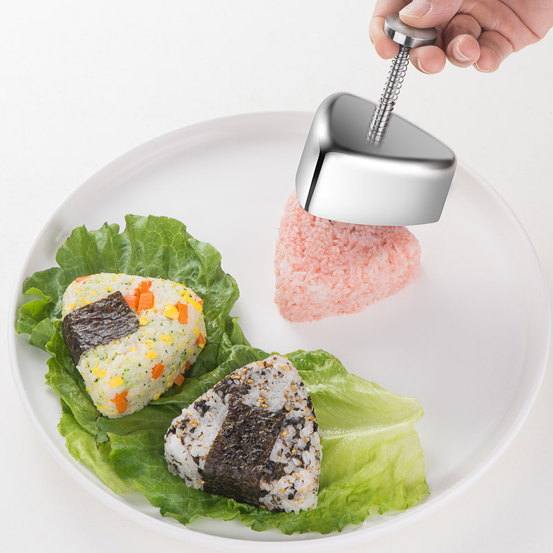 Stainless Steel Rice And Vegetable Triangle Mould