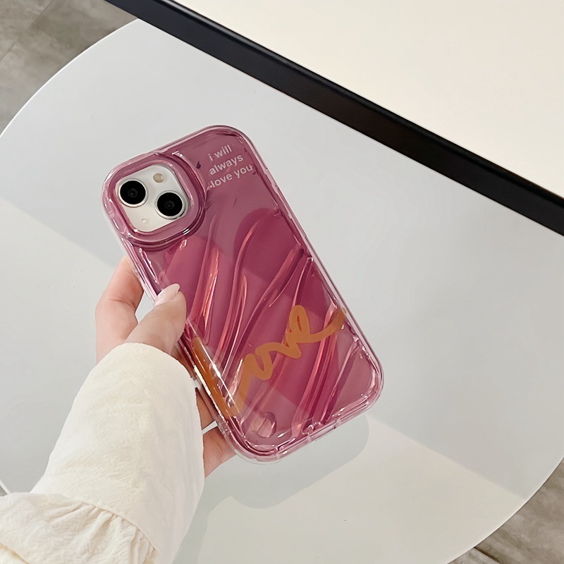 Fashion Laser Love Phone Case